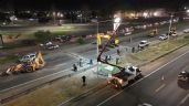Foto ilustrativa de la nota titulada: Acceso Sur: hasta cuándo habrá demoras en el tránsito por el socavón