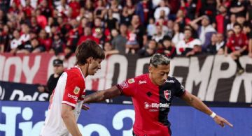 Es el empate de Lollo: Newell´s lo igualó sobre la hora ante Estudiantes