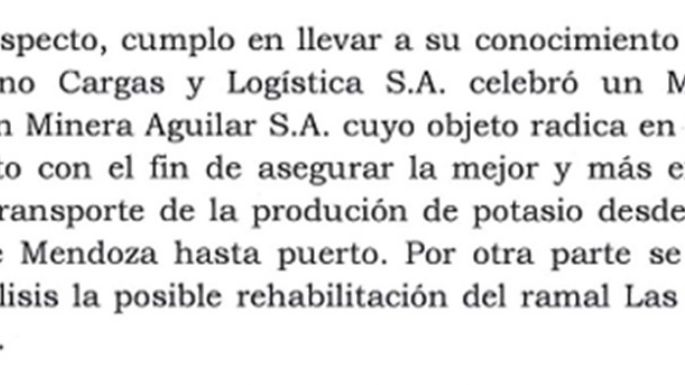 Manzano no cumplió y la planta piloto de PRC todavía no funciona