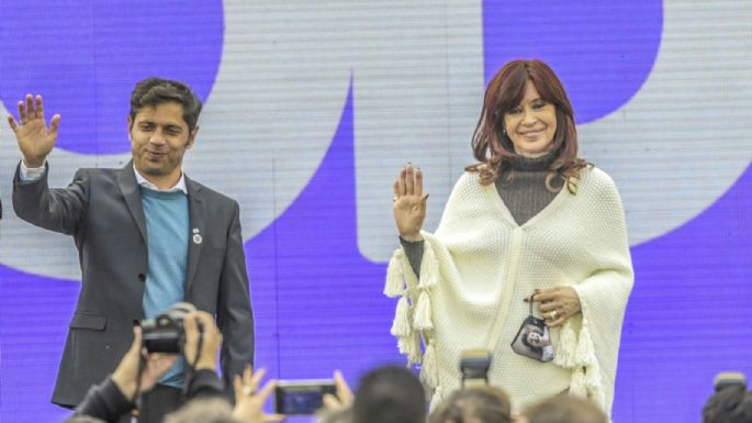 Axel Kicillof y Cristina Kirchner se reunieron en San José 1111 