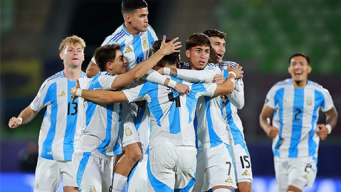 La Selección argentina goleó a Australia con golazo de Santino Andino
