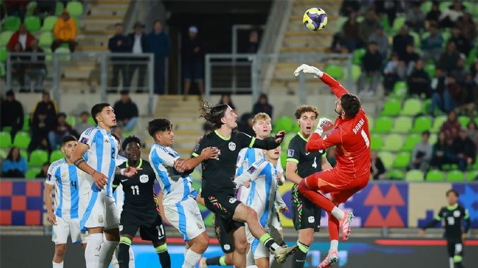 La Selección argentina goleó a Australia con golazo de Santino Andino