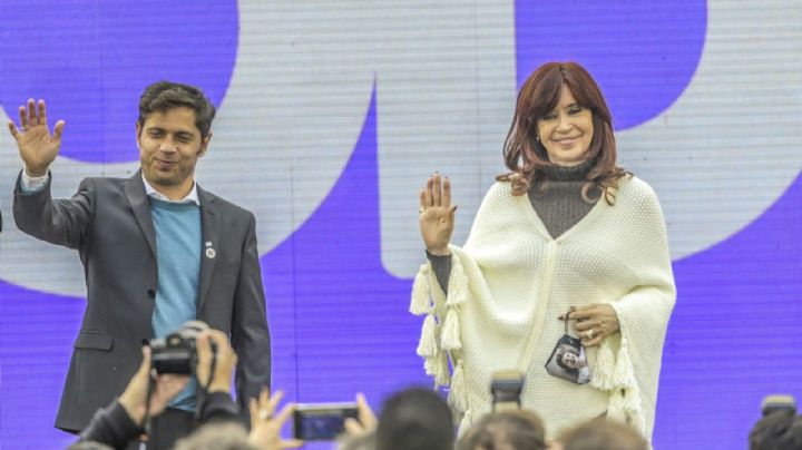 Axel Kicillof y Cristina Kirchner se reunieron en San José 1111 