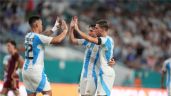 Foto ilustrativa de la nota titulada: La Selección argentina, sin Messi, derrotó Venezuela