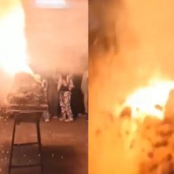 Explotó un experimento en una feria de ciencias y una alumna podría perder un ojo 