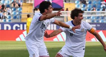 Benja Cremaschi anotó dos en la goleada de Estados Unidos a Italia