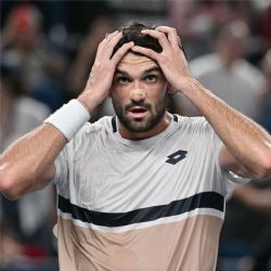 Vacherot, número 204 del mundo, sorprendió a Novak Djokovic