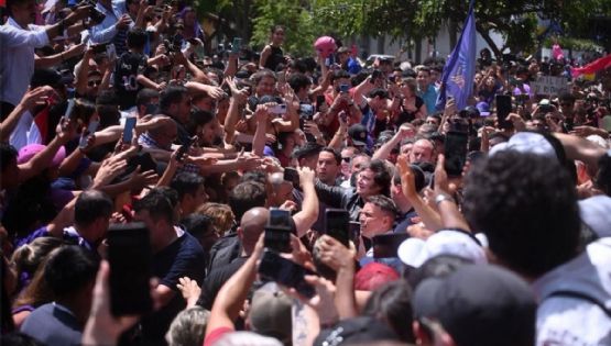 Milei en Chaco repitió el discurso de Trump: "Hacer grande a la Argentina nuevamente"