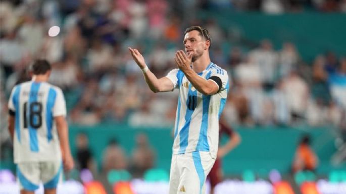 Para Gio Lo Celso "la vara está muy alta" en la Selección