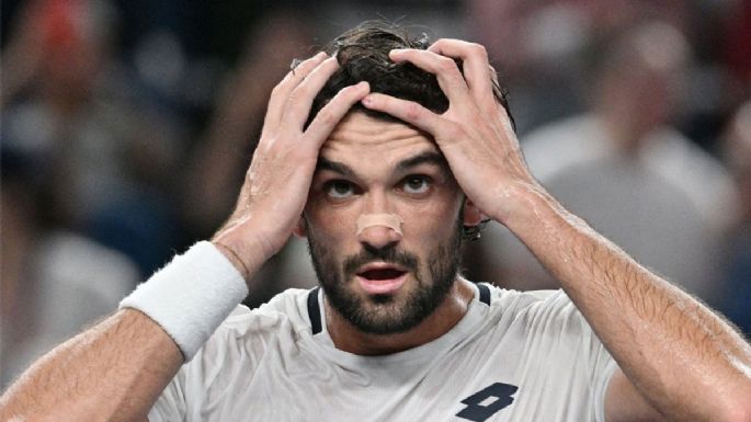 Vacherot, número 204 del mundo, sorprendió a Novak Djokovic
