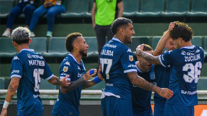 Racing puso en aprietos a Banfield con el descenso