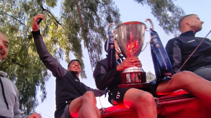 Así recibieron al campeón Gimnasia