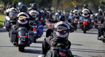 La banda de motoqueros “Hells Angels” llegó a La Plata y hay temor entre los vecinos