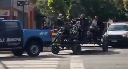 Guerra de motociclistas en La Plata: 13 demorados, 3 heridos y armas incautadas