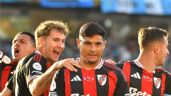 Foto ilustrativa de la nota titulada: Gol de Maxi Salas, River se recuperó ante Racing y enfrentará a la Lepra