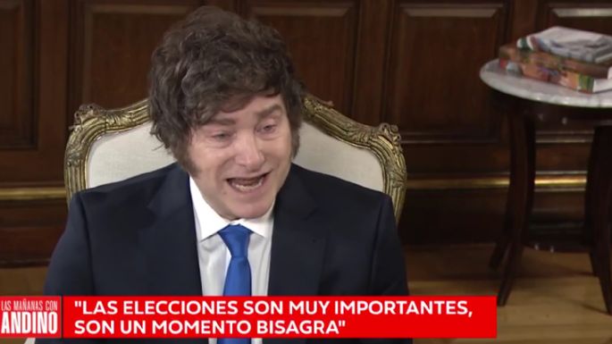 Javier Milei: “La elección es mucho más importante de lo que creemos”