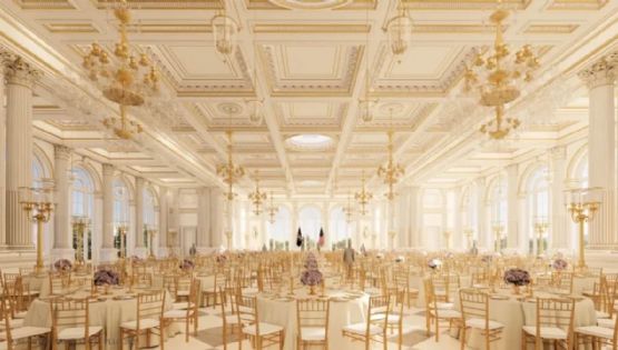 Las empresas que pagaron el Salón de Baile que quiere Trump y ahora va por un Arco del Triunfo