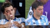 Foto ilustrativa de la nota titulada: Marcos Rojo fracturó a Santi Sosa y así quedó el futbolista de Racing