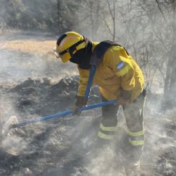 Cuarto día de incendio en Traslasierra: se espera un jueves complicado por vientos y calor