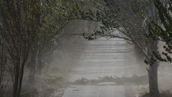 Por el Zonda, suspendieron las clases presenciales en Uspallata