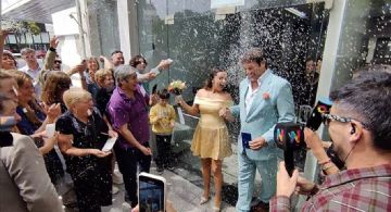 Matías Alé se casó con Martina Vignolo:  “La luna de miel es sorpresa"