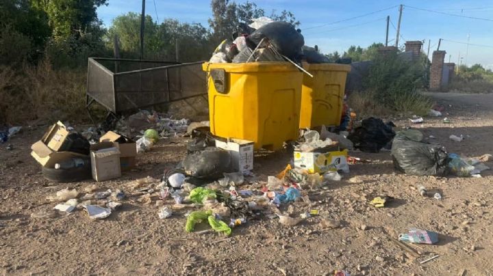 Basura desparramada: la cruda postal que alerta a los vecinos de Vertientes del Pedemonte