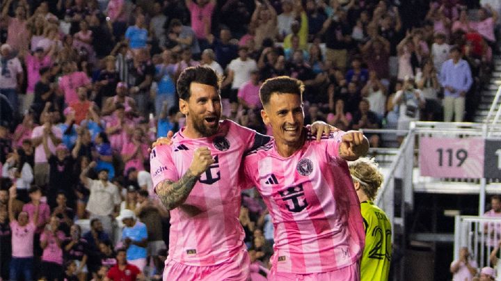 Dos goles más para Messi ante Nashville y sonríe Inter Miami