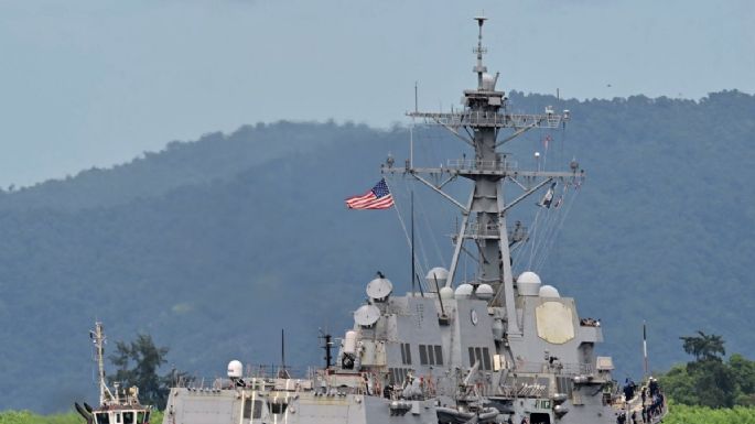 El buque de guerra de Estados Unidos llegó a Trinidad y Tobago, frente a Venezuela