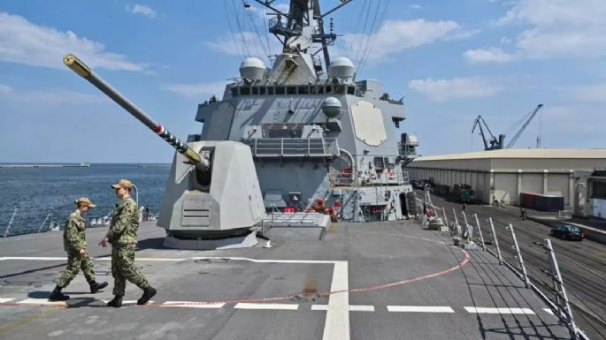 El buque de guerra de Estados Unidos llegó a Trinidad y Tobago, frente a Venezuela