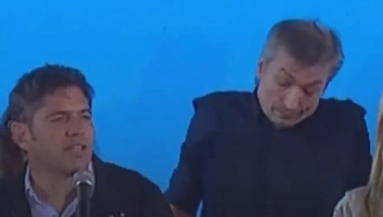 El gesto de Máximo Kirchner durante el discurso de Kicillof que se volvió viral
