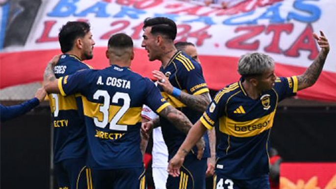 Boca se lo dio vuelta a Barracas Central y respira