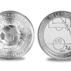 Se agotaron las monedas del Mundial 2026