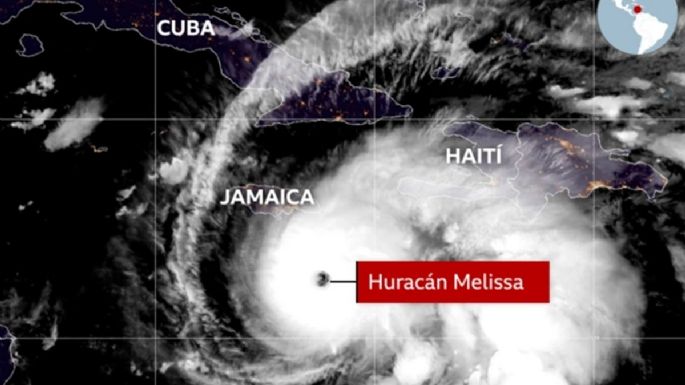 El huracán Melissa toca tierra en Jamaica