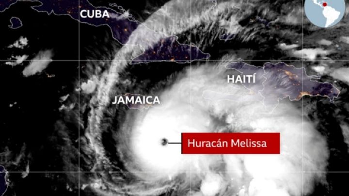 El huracán Melissa toca tierra en Jamaica