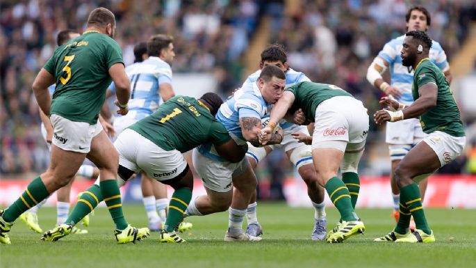 Los Pumas cayeron ante Sudáfrica, que ganó el Rugby Championshi