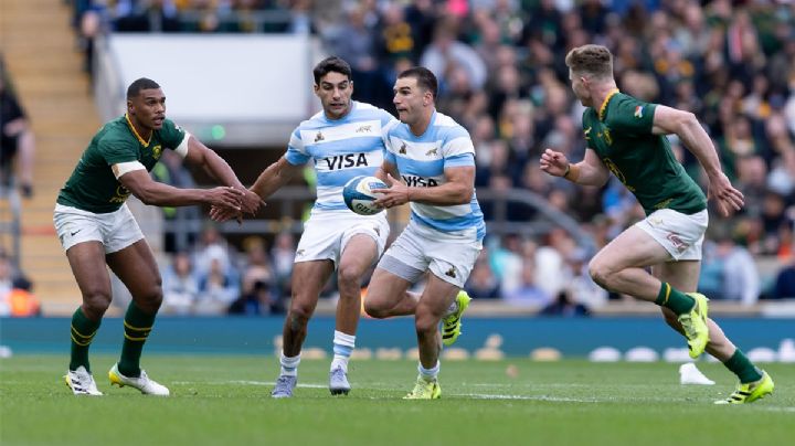 Los Pumas cayeron ante Sudáfrica, que ganó el Rugby Championshi