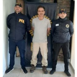 Fred Machado fue trasladado a una delegación de Viedma 