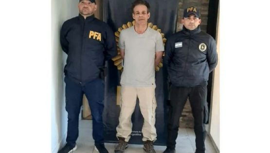 Fred Machado fue trasladado a una delegación de Viedma 