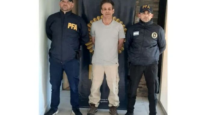 Fred Machado fue trasladado a una delegación de Viedma 
