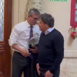 Facundo Manes denunció amenazas por parte de Menem, pero un video lo desmiente 