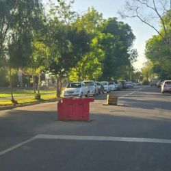 Carrera de obstáculos: el peligro vial latente desde hace más de medio año