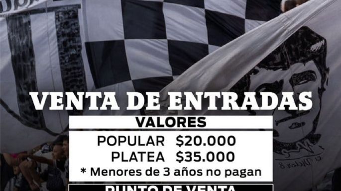 Venta de entradas para Gimnasia: sólo en efectivo y por ventanilla