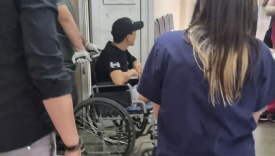 Tras 28 días, Thiago Medina recibió el alta