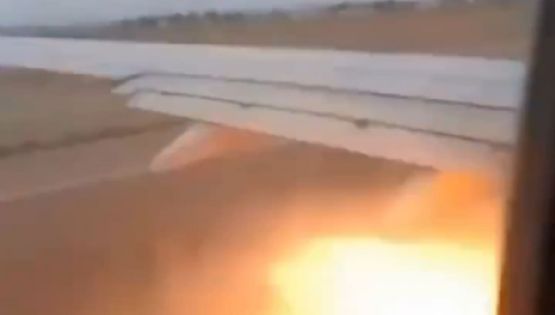 Pánico: falló el motor de un avión de Aerolíneas Argentinas 