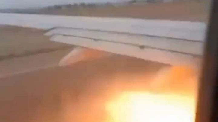 Pánico: falló el motor de un avión de Aerolíneas Argentinas 