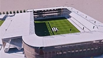Gimnasia presentó el impresionante estadio que pretende tener en 2033