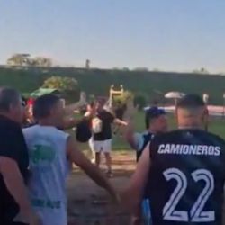 Dos facciones de Camioneros se enfrentaron en una batalla campal