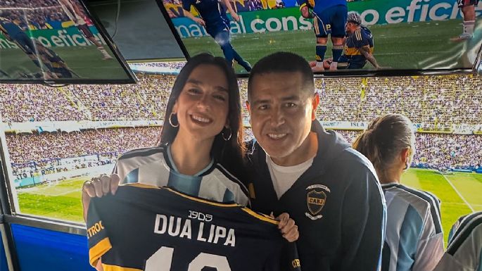 Colapinto invitó a Dua Lipa a una carrera después de verla en el Superclásico