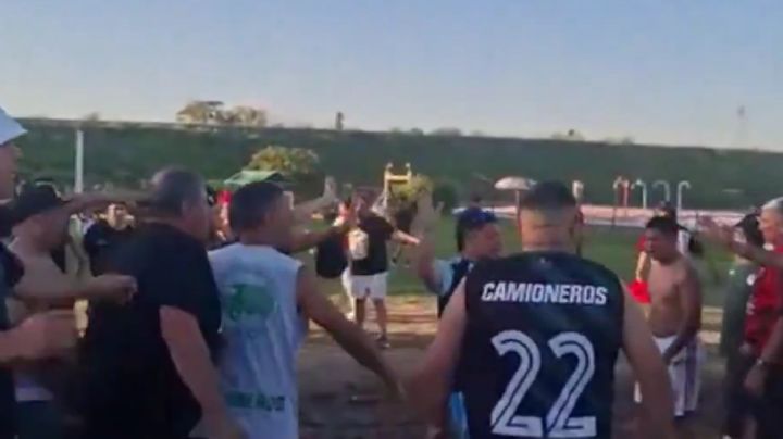 Dos facciones de Camioneros se enfrentaron en una batalla campal