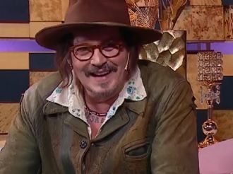 Johnny Deep, en el living de Vero Lozano: “Soy con contrabandista de empanadas”